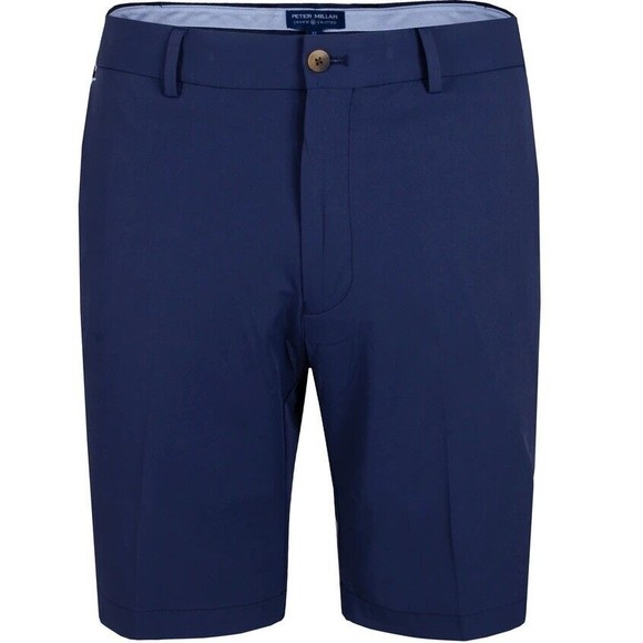 Peter Millar Crown Crafted Stealth Print Shorts Blue Size 42 NWT